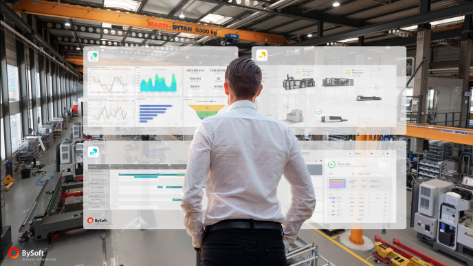 Digitalisiert die blechverarbeitende Industrie weiter und sorgt für Vereinfachung, Transparenz und Effizienz: die völlig neue BySoft Suite.