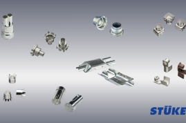 Mit metallischen Abschirmungen und Bauteilen für Steckverbinder sorgt STÜKEN für gute Kontakte